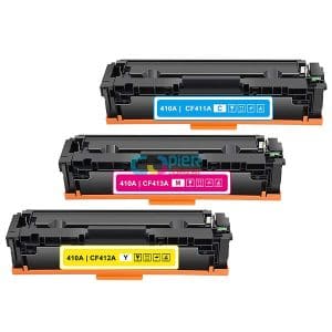 Compatible HP CF410 CMYK Toner Cartridge for HP Color LaserJet Pro MFP M377dw / M477fdn / M477fdw / M477fnw / M452DN / M452dw / M452nw