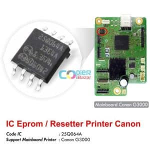 Chip IC EEPROM For Canon Pixma G3000 Printer