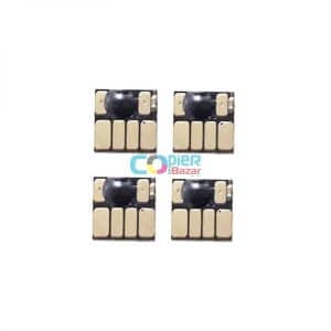 Chip ARC 82 (CP277-CP280) 4 Color Auto Reset Cartridge For HP Designjet 500 500PS 510 800 800PS 810 Printer