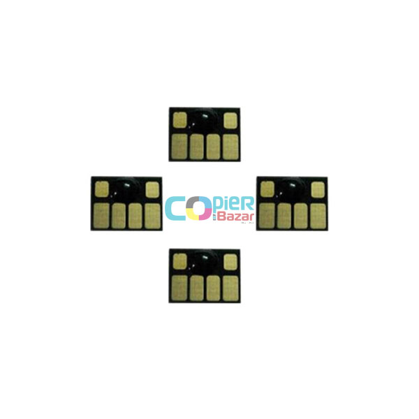 Chip ARC 18 (CP259-CP262) 4 Color Auto Reset Cartridge For HP Officejet Pro K5300 L7380 Printer