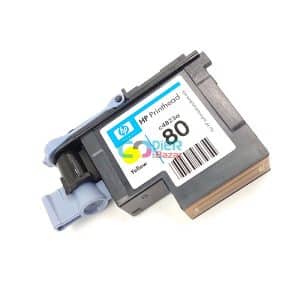 Print Head HP 80 Yellow For HP Designjet 1000 1050C 1050C Plus 1055CM 1055CM Plus Printer (C4823A)
