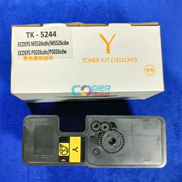 TK5244 Toner Cartridge Yellow For Kyocera Ecosys M5526cdn M5526cdw P5026cdn P5026cdw