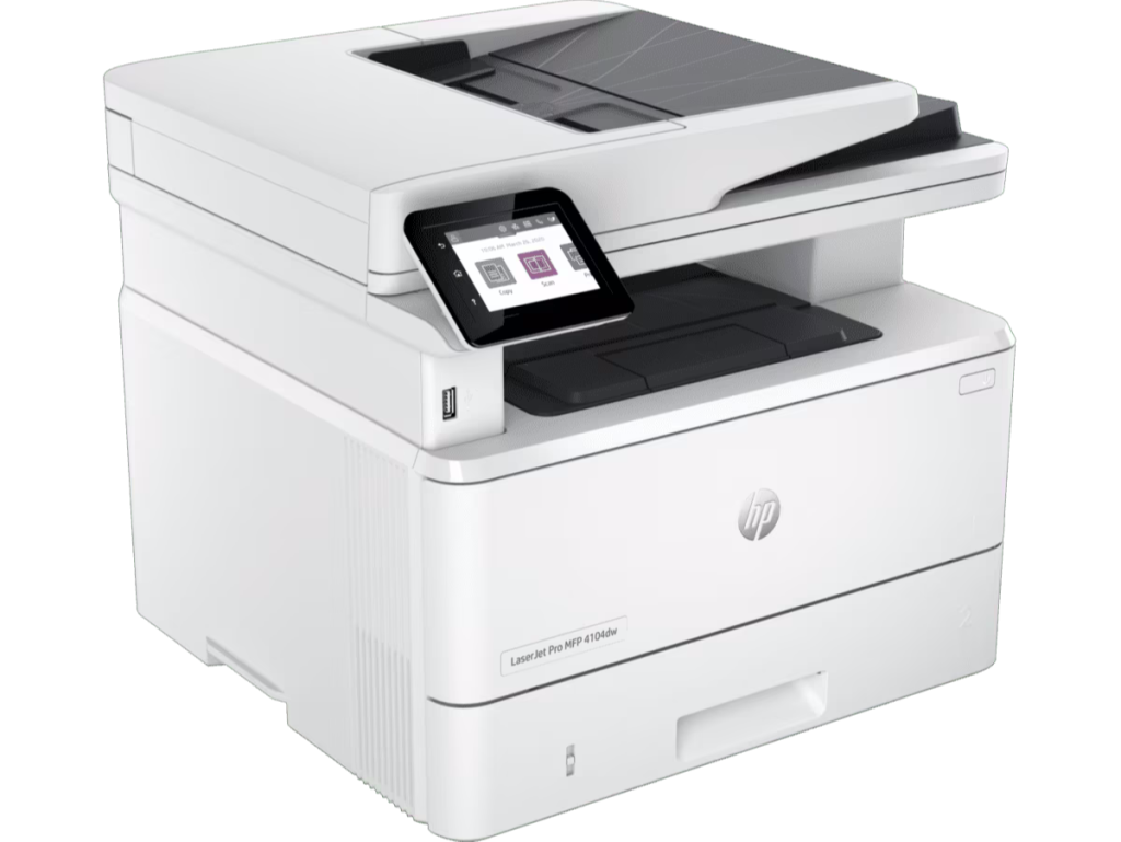 HP LaserJet Pro MFP 4104dw Printer Multifunction WiFi Monochrome Laser Printer Copier Bazar