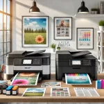 A side-by-side comparison of inkjet and laser printers