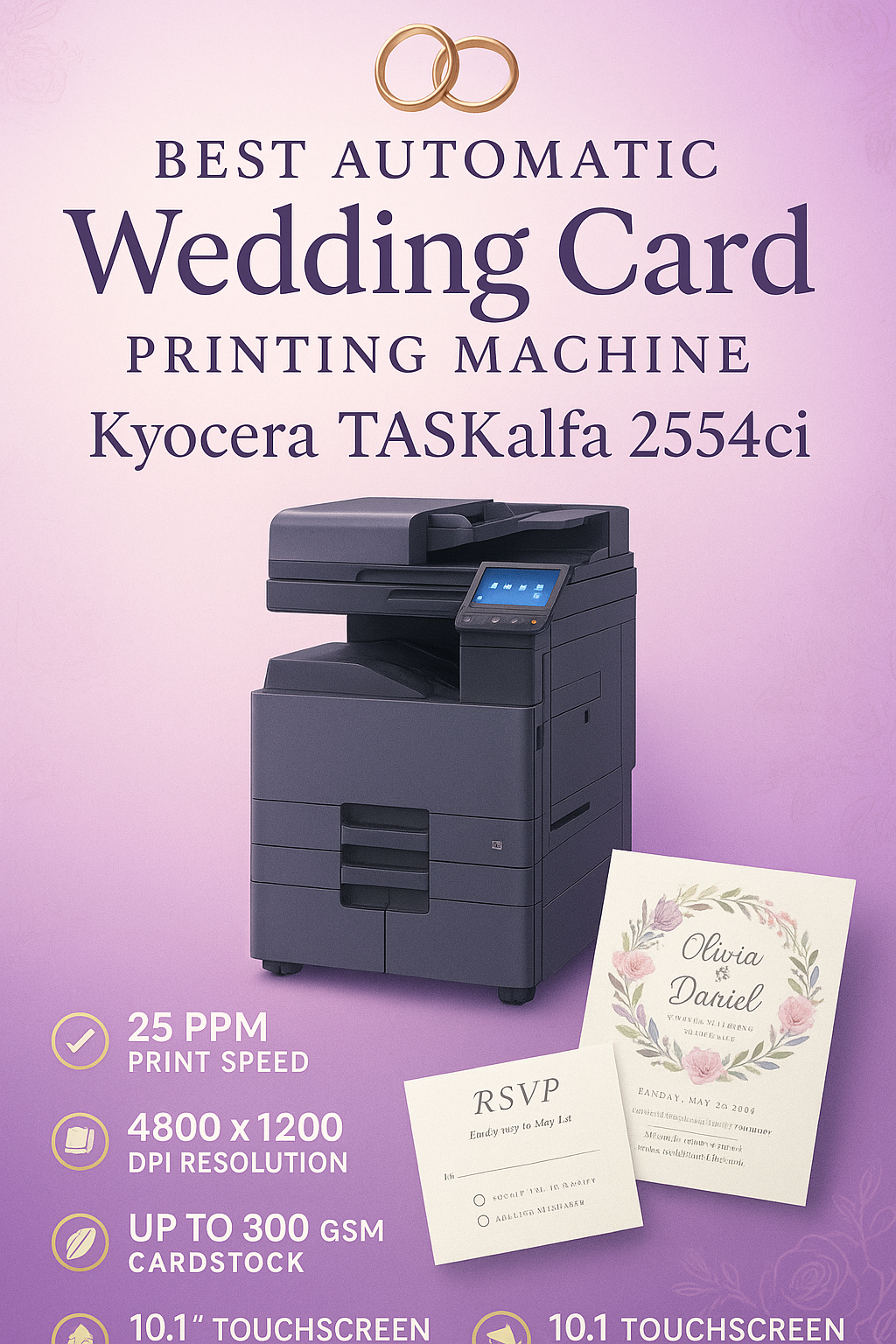 Best Automatic Wedding Card Printing Machine 2024