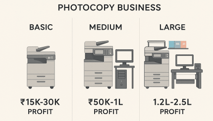 photocopy business profit margin