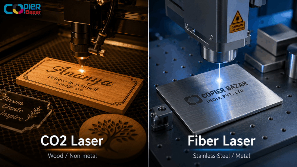 CO2 vs Fiber Laser Machine: Which One Should You Buy in 2026? 1 CO2vs Fiber Laser